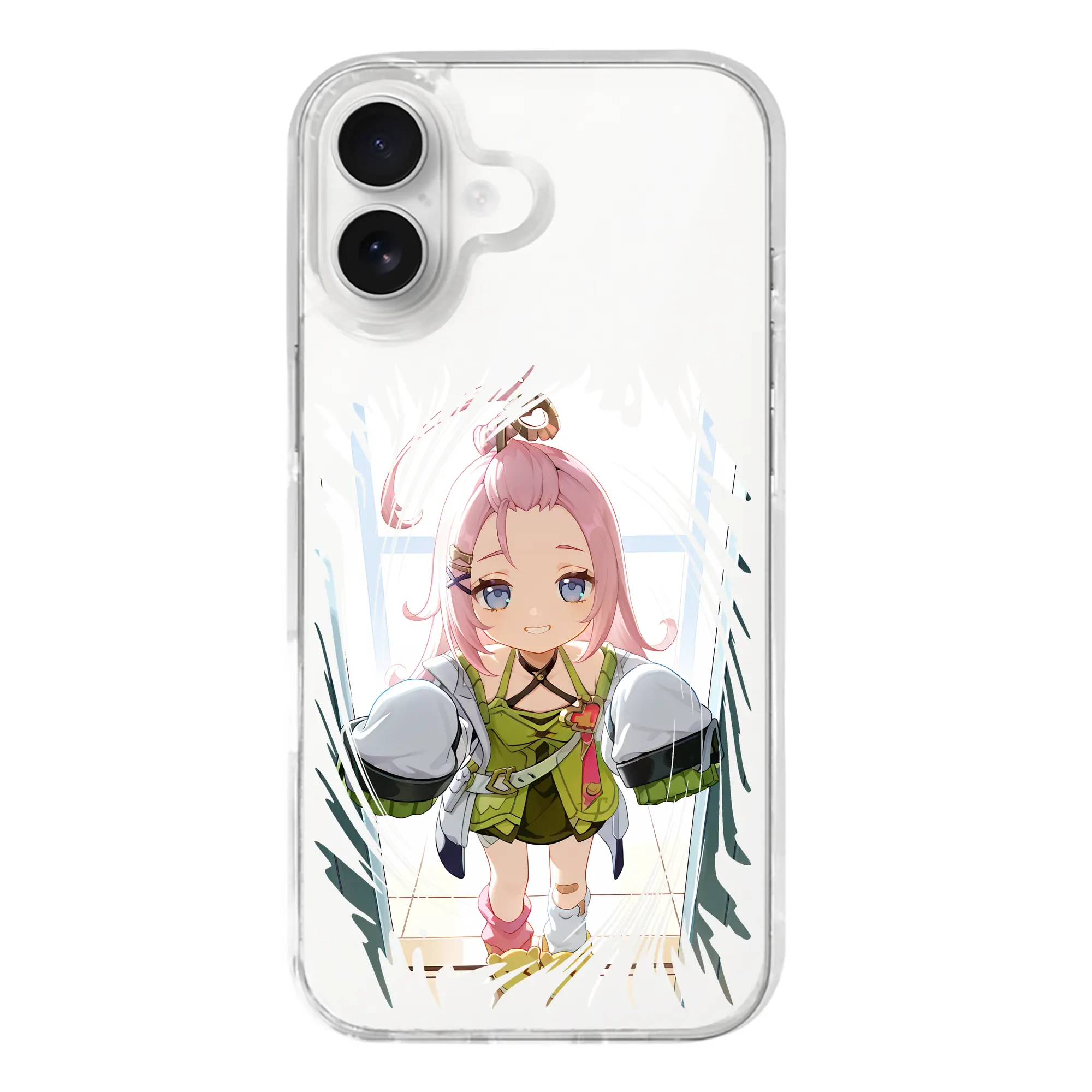 原 神 グッズ アイノ - iPhone 17シリーズ 透明スマホケース – 薄型・耐衝撃・精密フィット保護カバー